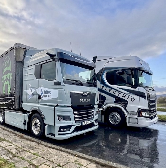 Scania E-Truck Front